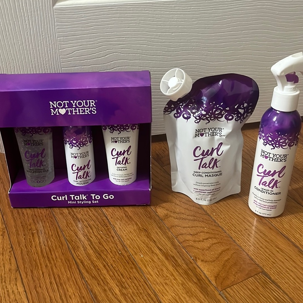 Never used Not your Mothers Curl Talk products